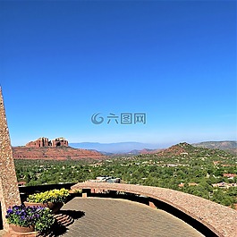 景觀,天空,塞多納