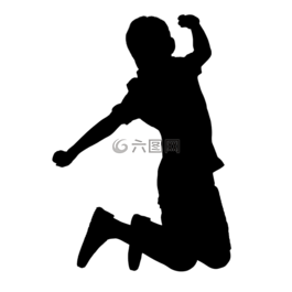 跳躍,孩子們,兒童