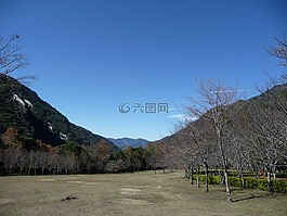 臺灣,奧萬大,藍天
