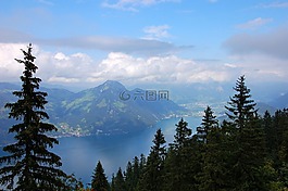 klewenalp,湖,卢塞恩湖区域