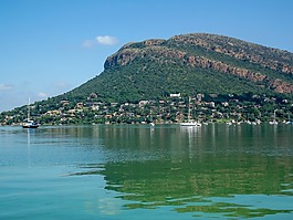旅行,天空,水