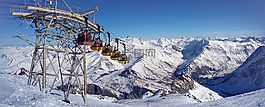 滑雪纜車,山,首腦會(huì)議