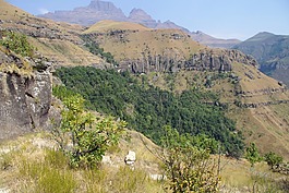南非,山脈,遠足徑
