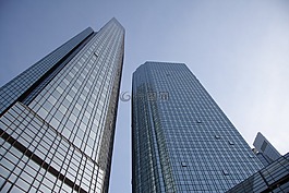法蘭克福,城市,摩天大樓