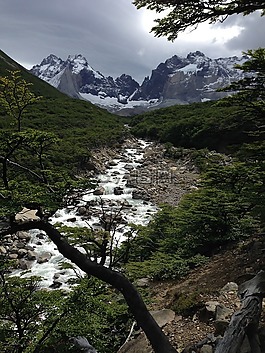 智利,巴塔哥尼亞,徒步旅行