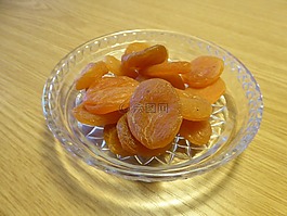 平板玻璃,水果干,杏