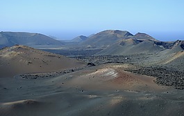 火山景觀,蘭薩羅特島,帝曼法雅