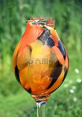 裝飾,橙,花