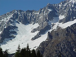 山,雪,雪山