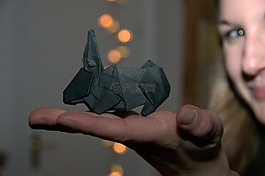 折纸,兔,纸