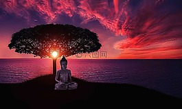 佛,佛教,冥想