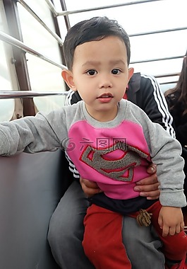 小孩,可爱,家人