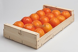 食品,框,水果
