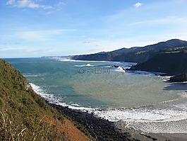 海,哥斯達(dá)黎加,海灘