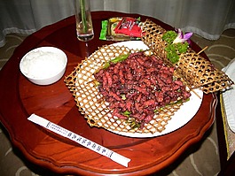 吃,法院,菜單