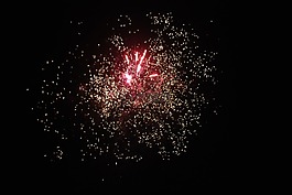 煙花,夜,射擊