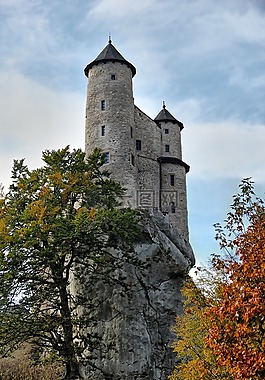 bobolice,城堡,波兰