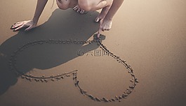 裸,海灘,打破