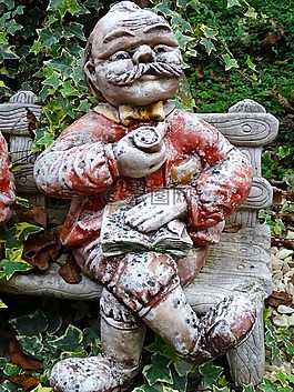 男子,雕像,雕塑
