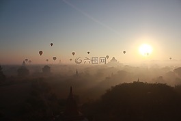 緬甸,寶塔,旅游