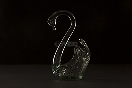 玻璃,天鵝,裝飾