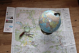 地圖,全球,旅行
