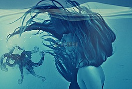 水下,海洋,水域