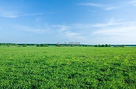 藍色,谷,綠色