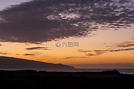 日落,mar,亞速爾群島