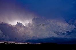閃電,雷聲,風(fēng)暴