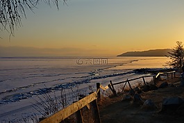 贝加尔湖,湖,景观