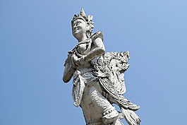 泰國,角,雕塑