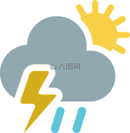 云,多云,太陽