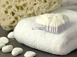 天然化妝品,肥皂,毛巾