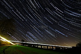 startrails,長(zhǎng)時(shí)間曝光,夜