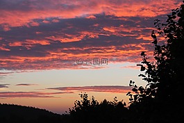 西,太陽(yáng),天空