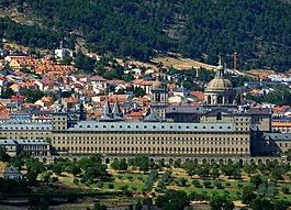 全景圖,escorial,西班牙