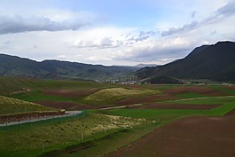 云,草原,風(fēng)景