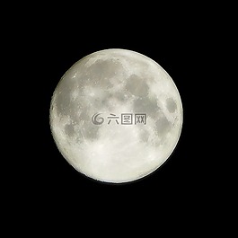 滿月,夜,月球
