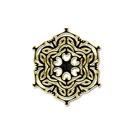 曼陀罗,花卉图案,金