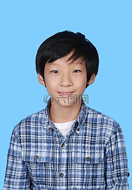 男孩,肖像,孩子