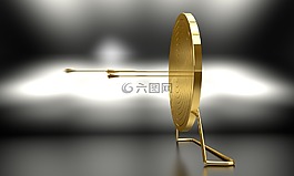 箭頭,目標,靶心式