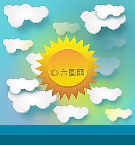 溶膠,云,天空
