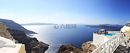 海,圣托里尼島,希臘