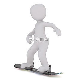 男性,3d模型,孤立