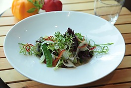 沙拉,生菜,原