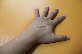 男人,手