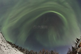 极光,阿拉斯加州,borealis