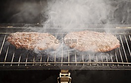 食品,熱,烹飪