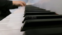 鋼琴,音樂,特寫